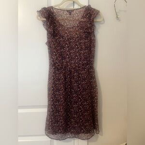 Red Sequin Embellished Sleeveless Midi Dress